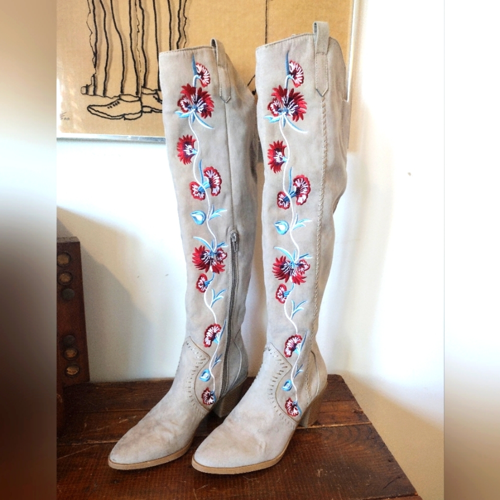 CARLOS BY CARLOS SANTANA Alexia Over-The-Knee Boots New Size 6.5